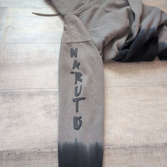 Naruto Shippuden Collection Mens Green Anime Sweatshirt Hoodie Size M - Picture 9 of 9